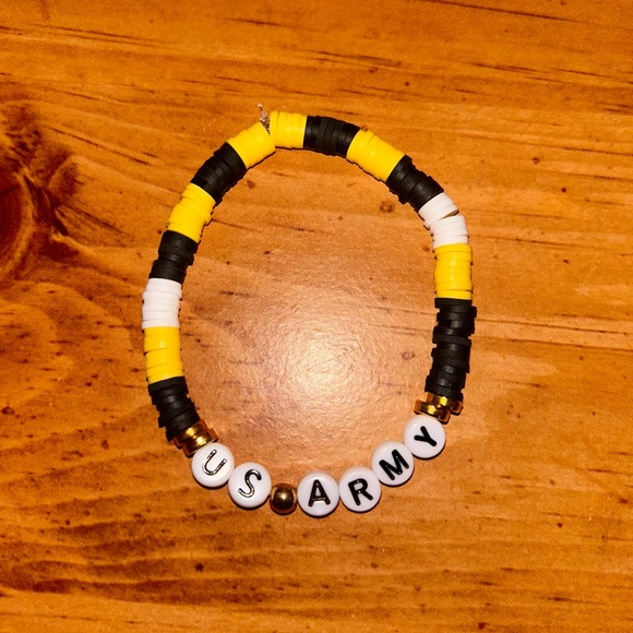 U.S. Army Heishi Bracelet - Picture 4 of 7